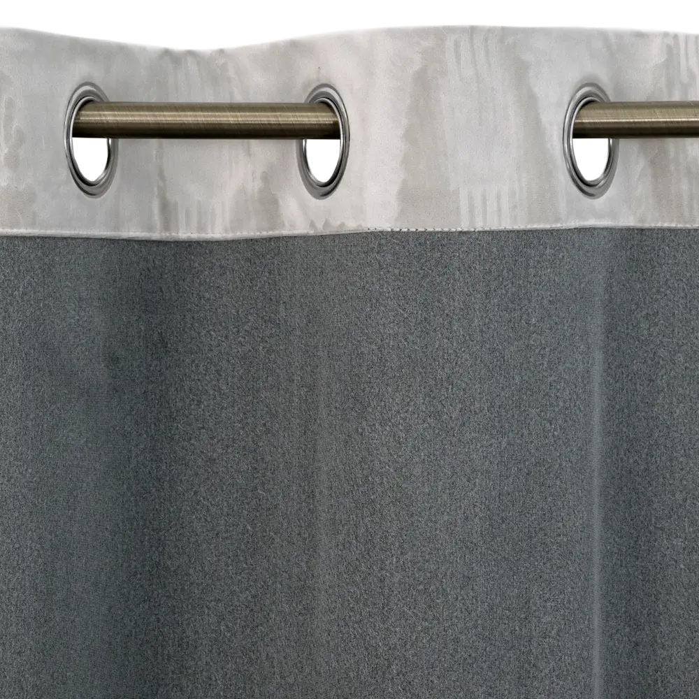 Штора на люверсах Vel димаут, 140x260 см, цвет экрю Atmosphera STLM-2078919 - Вид №4