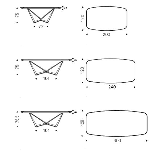 Керамический бочонок стол Cattelan italia Скорпио ARCH-00026300 - Вид №3