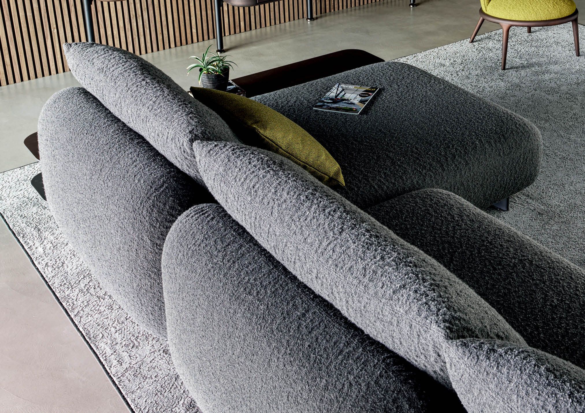 Модульный тканевый диван с полуостровом BertO IGGY ARCH-00102113 - Вид №6