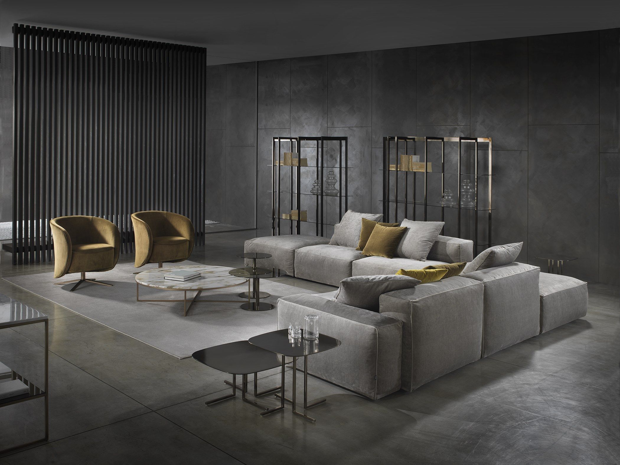 Угловой диван из ткани Marelli GARY ARCH-00126881 - Вид №13