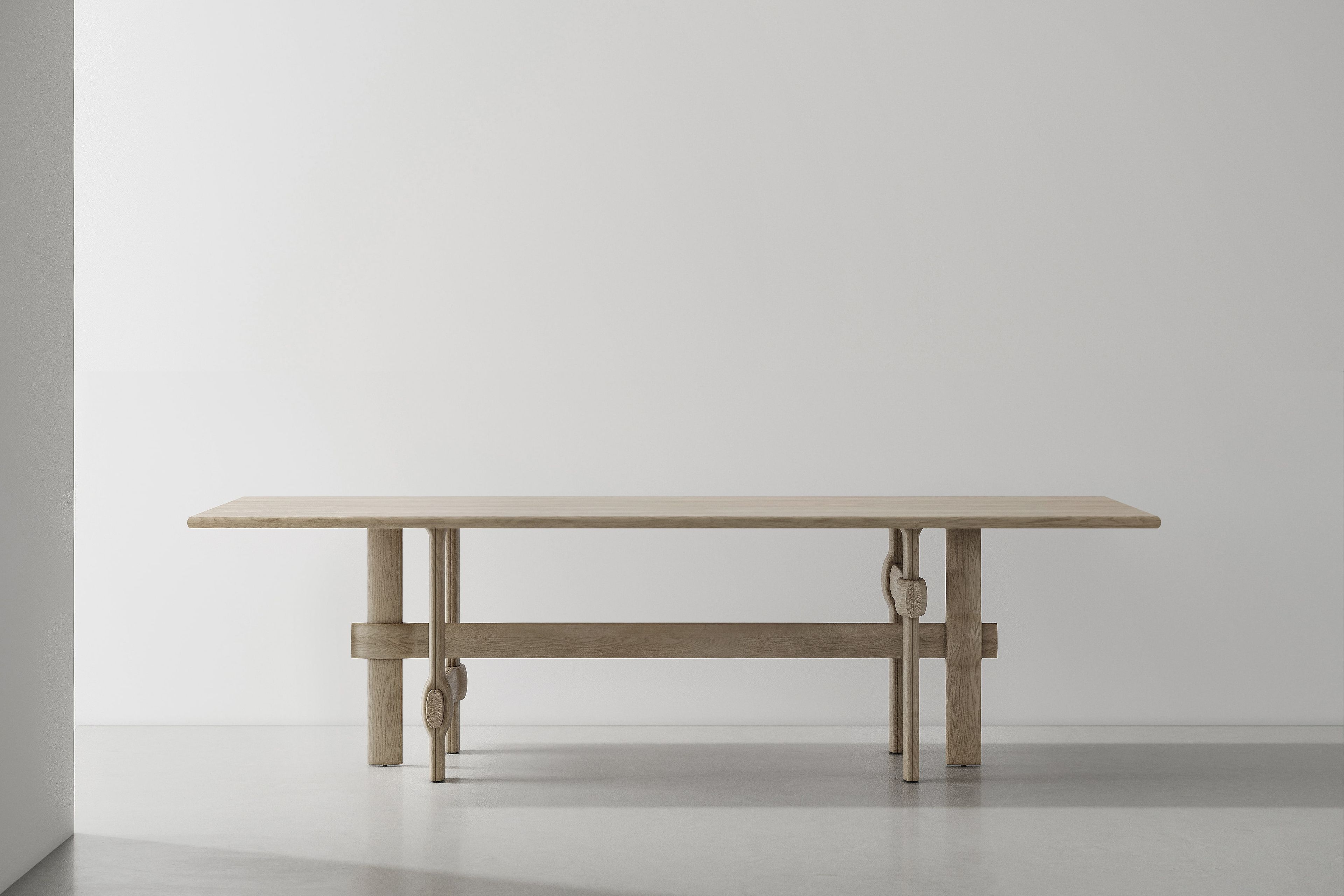 Прямоугольный дубовый стол District Eight KNOT ARCH-00055791 - Вид №16