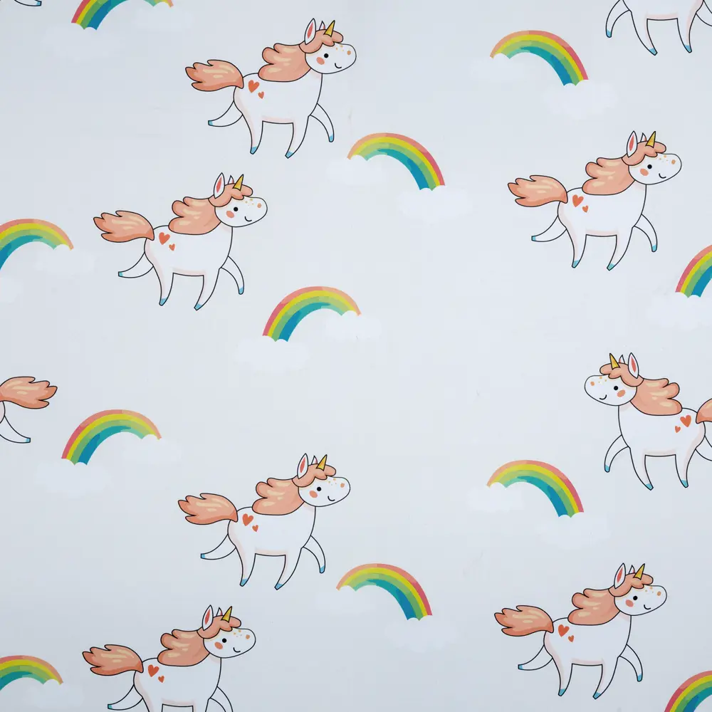 Штора на ленте «Единорог» 145х260 см цвет бежевый SEASONS STLM-2115016 - Вид №1