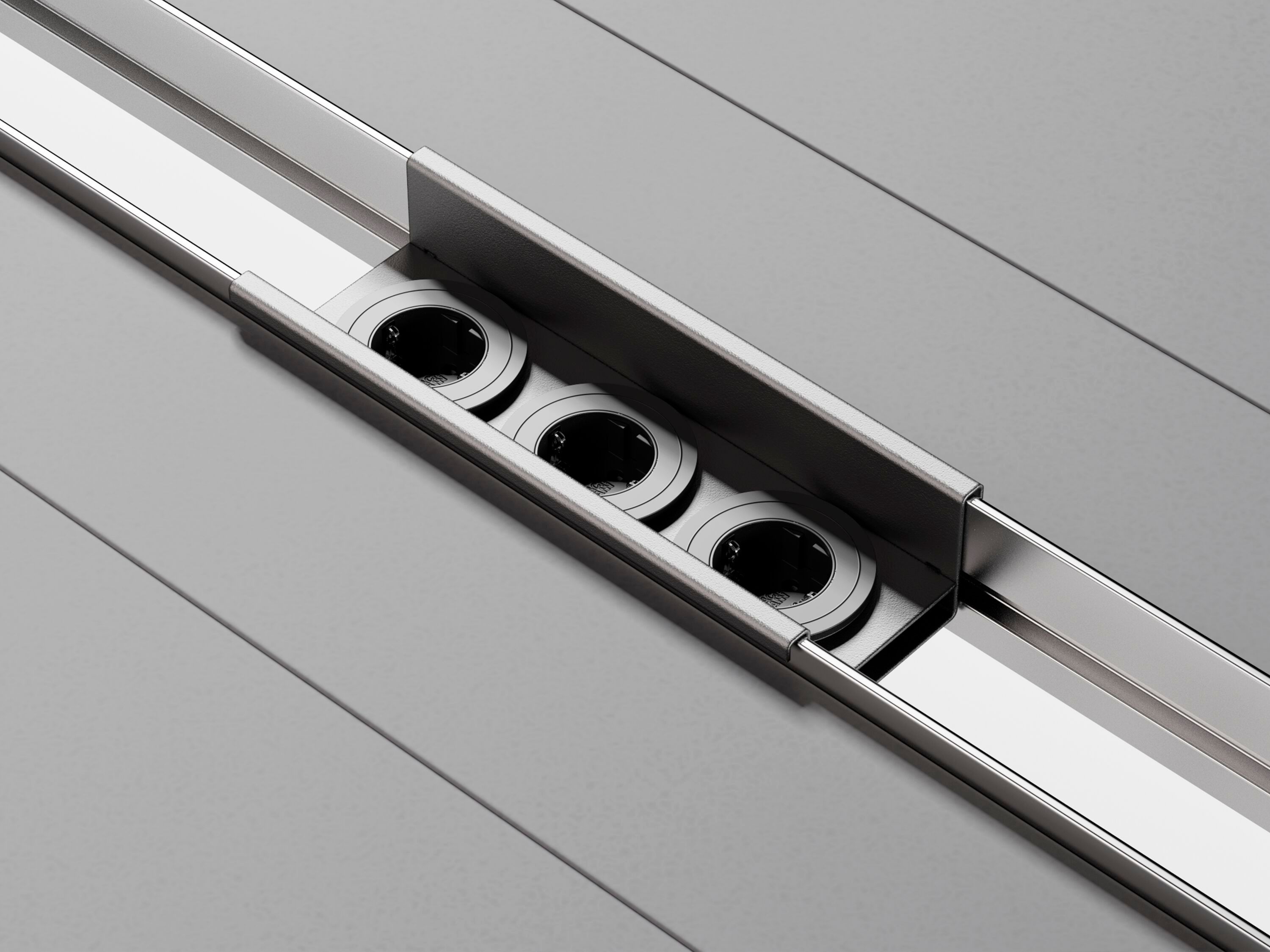 Прямоугольный алюминиевый стол для совещаний BD Barcelona Aluminium ARCH-00148460 - Вид №15