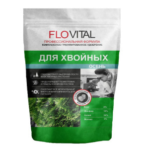 Комплексное удобрение для хвойных 4-10-34 1кг FLOVITAL