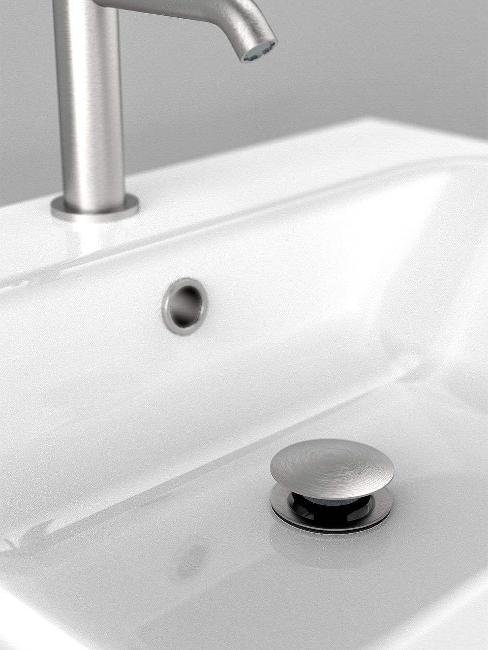 Раковина из нержавеющей стали для умывальника Ercos Stilox ARCH-00102190 - Вид №1