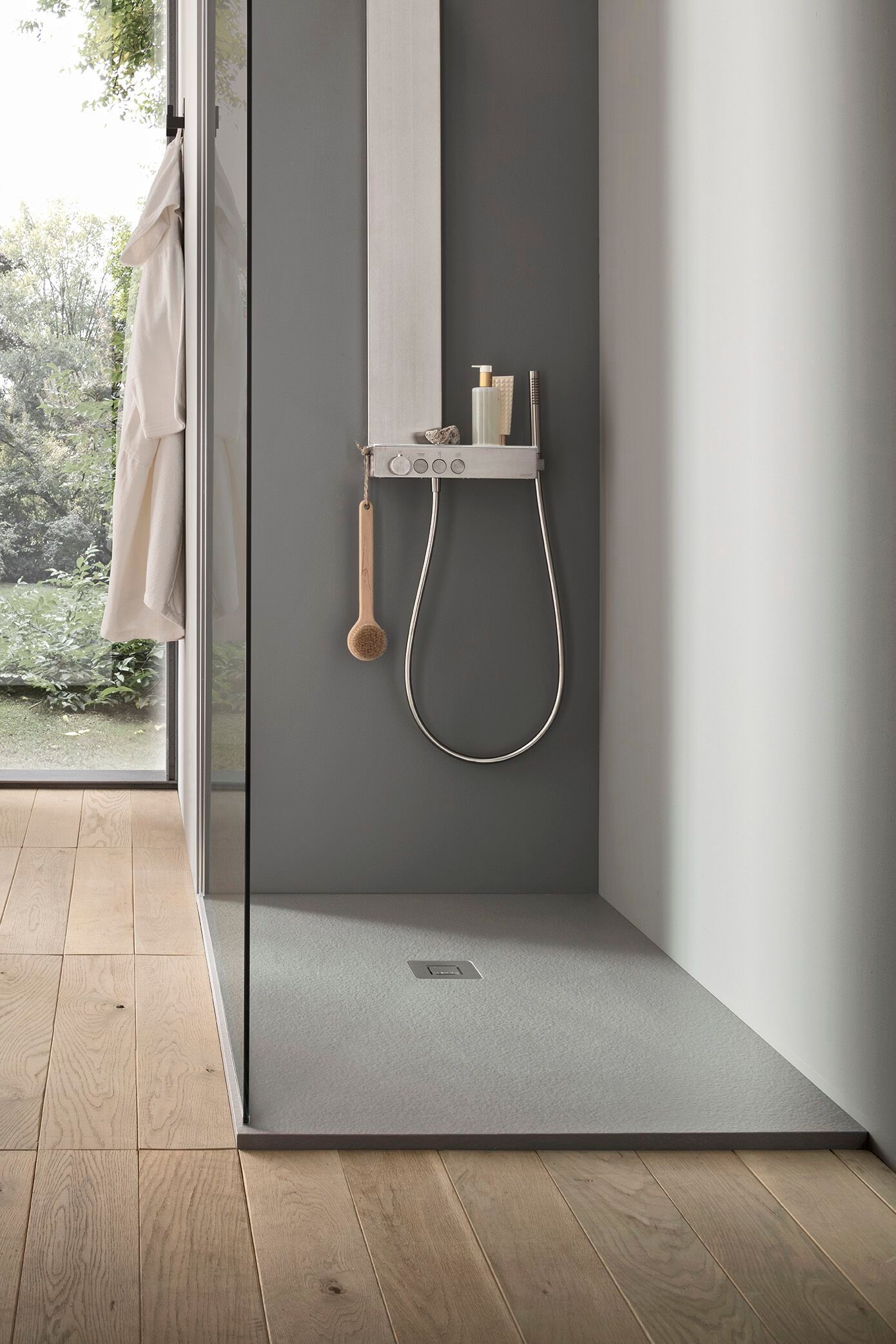 Душевой поддон из композитного материала Gruppo Geromin форма ARCH-00075774 - Вид №1