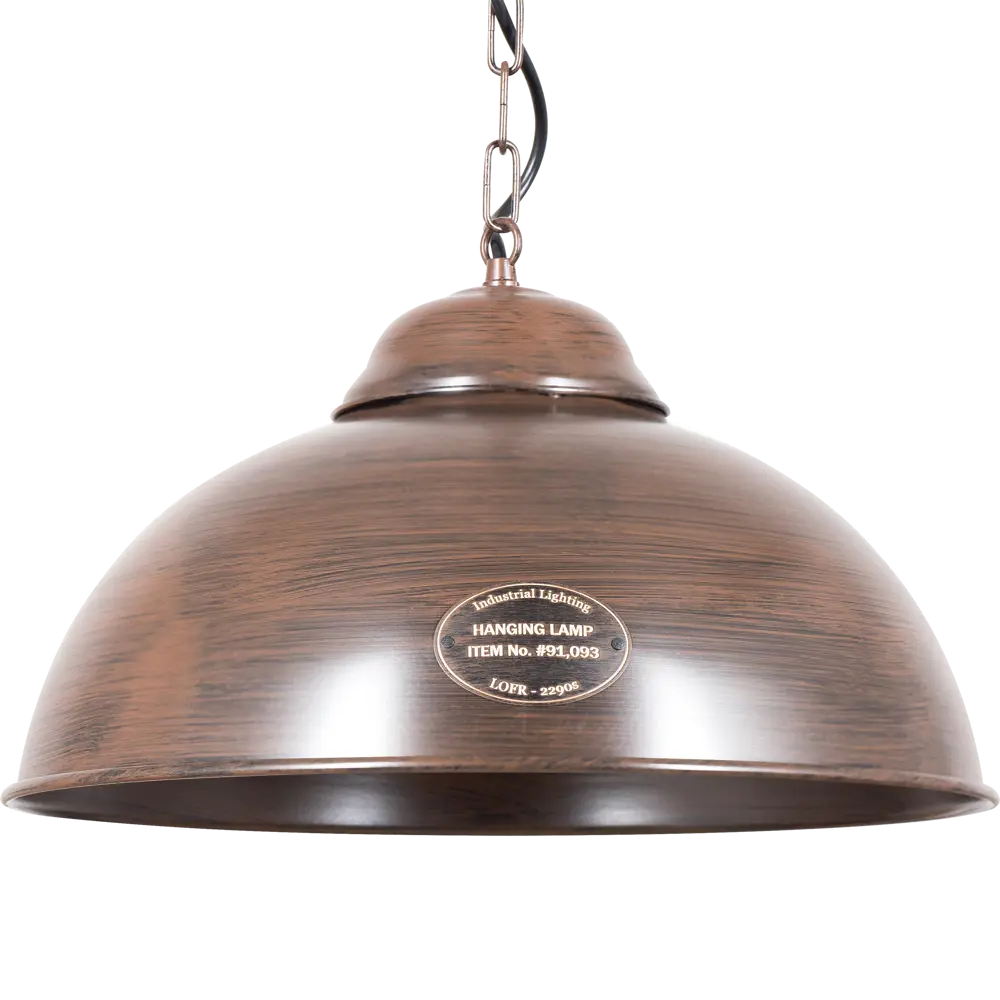 Подвесной светильник Eglo Truro-2 1хE27x60 Вт цвет коричневый антик Maytoni STLM-2169904 - Вид №1
