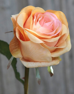 3266 306 a2 Роза искусственный цветок, 70 см, желто-оранжевый H-andreas