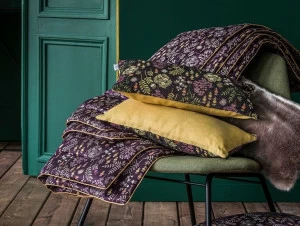 Alexandre Turpault Согласованная двухсторонняя кровать из хлопка с цветочными мотивами Cosima