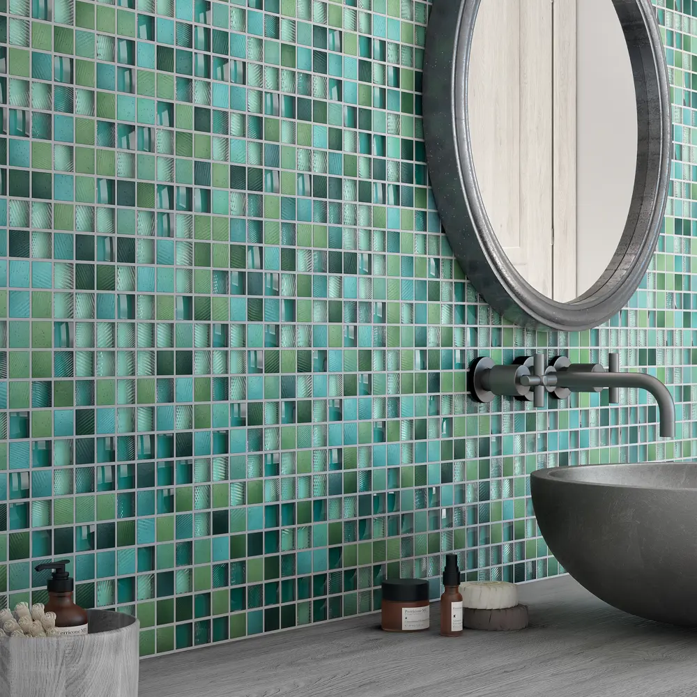 Мозаика Artens Fsn 30х30 см, стекло, цвет серый STLM-2025723