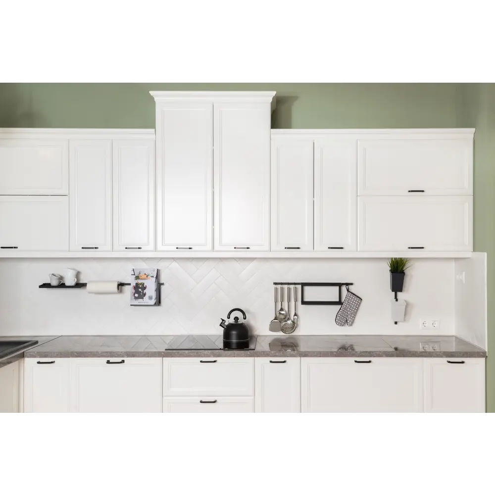 Фасад для кухонного шкафа Реш 59.7x38.1 см Delinia ID МДФ цвет белый STLM-2087870 - Вид №7