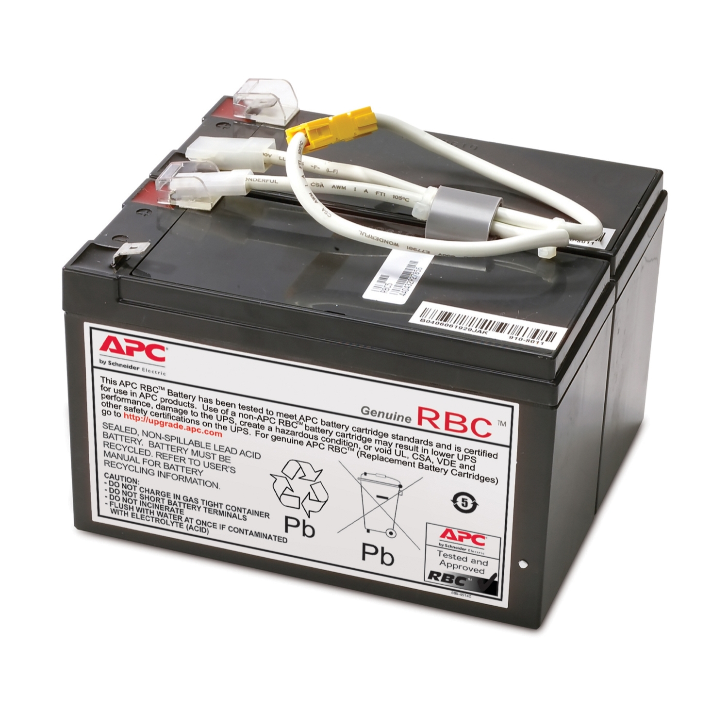 APCRBC109 Сменный батарейный картридж APC №109 со сроком гарантии 2 года Schneider Electric 