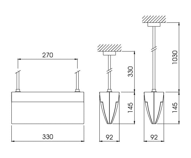 Подвесной светодиодный аварийный свет DAISALUX ARGOS ARCH-00134831 - Вид №2