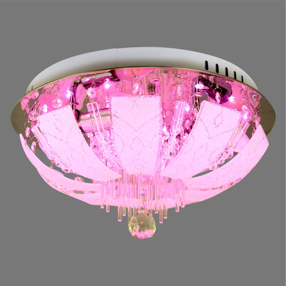 Люстра хрустальная подвесная Пари 4xE14x60 Вт, LED, металл/стекло, цвет хром WINK STLM-2074334 - Вид №11