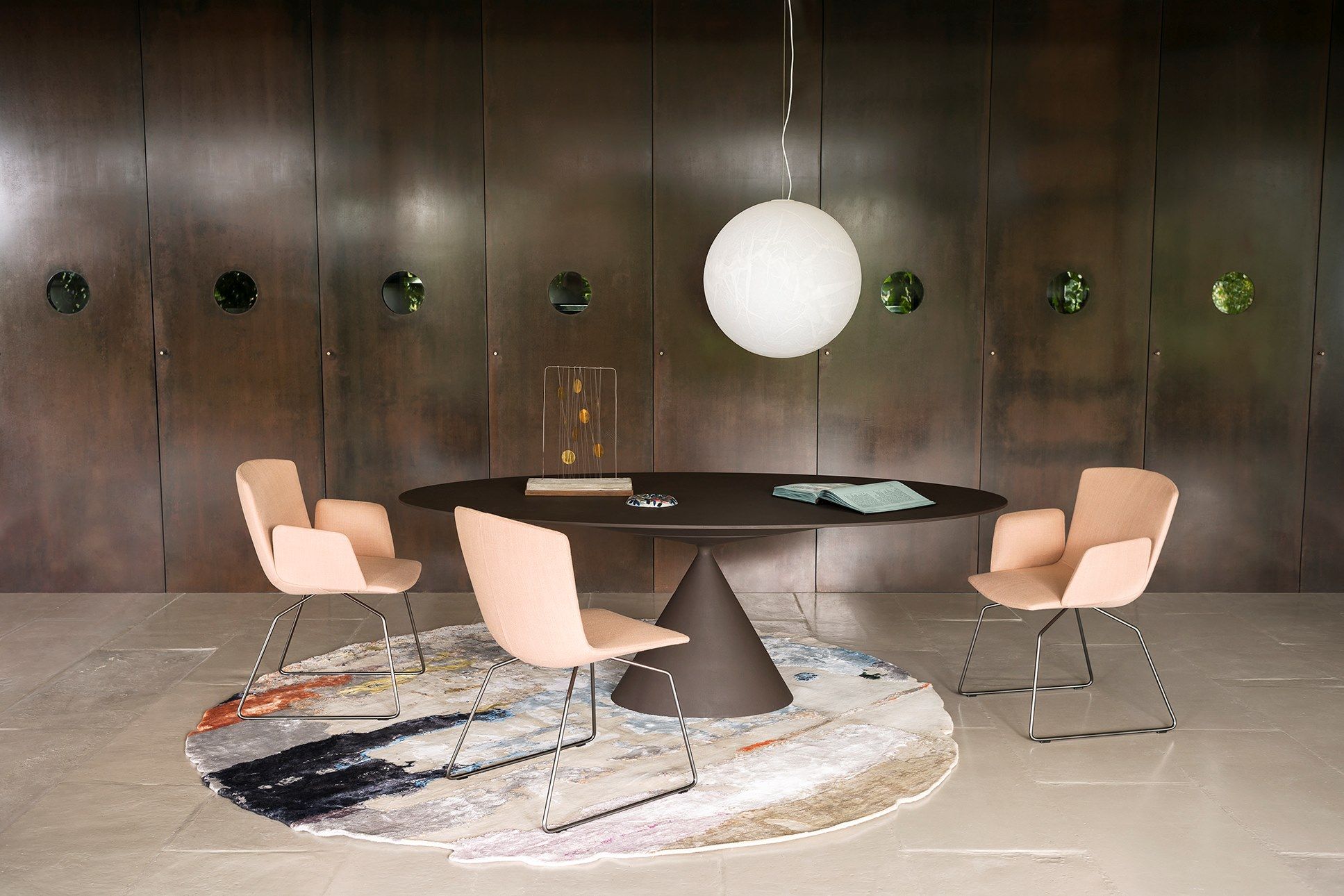 Стул с мягкой тканью Desalto Calum ARCH-00045306 - Вид №2