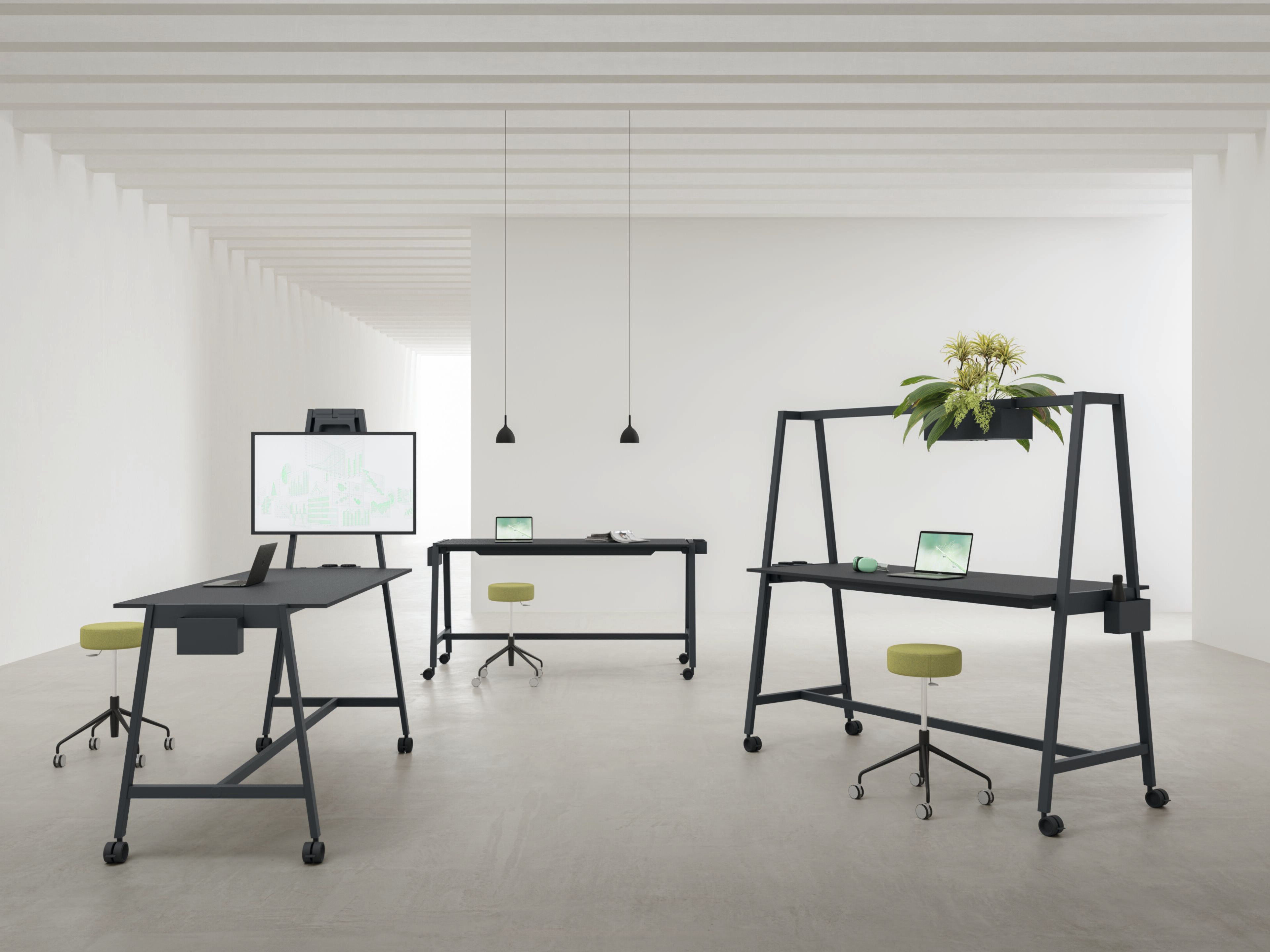 Прямоугольный стол для совещаний из дерева DVO Pag ARCH-00022474 - Вид №4