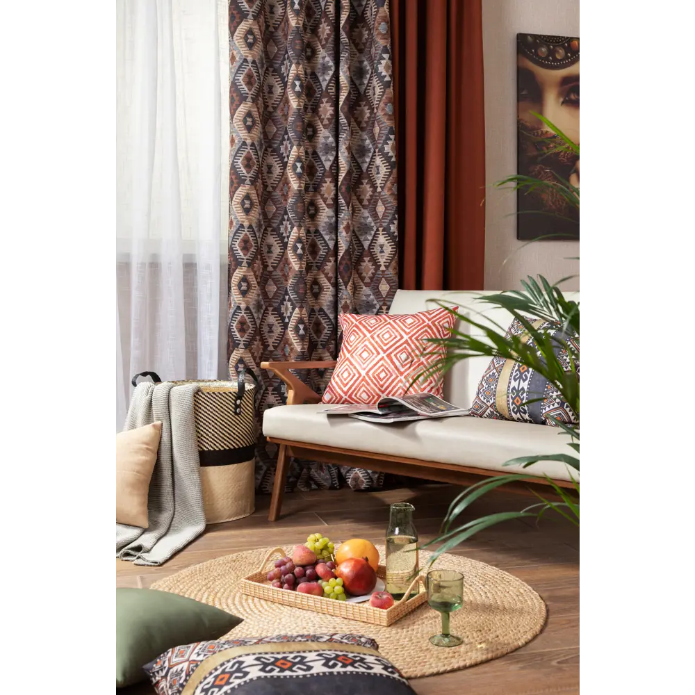 Корзина мягкая Kub HAP8548, 40х45х40 см, 64 л, пальмовое волокно STORIDEA STLM-2212076 - Вид №4