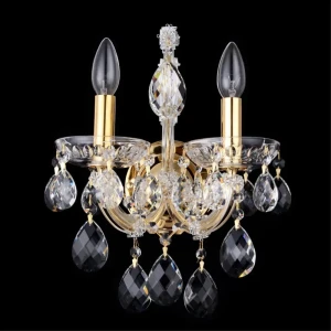 Настенный светильник Crystal Lux ISABEL ISABEL AP2 GOLD/TRANSPARENT цвет прозрачный