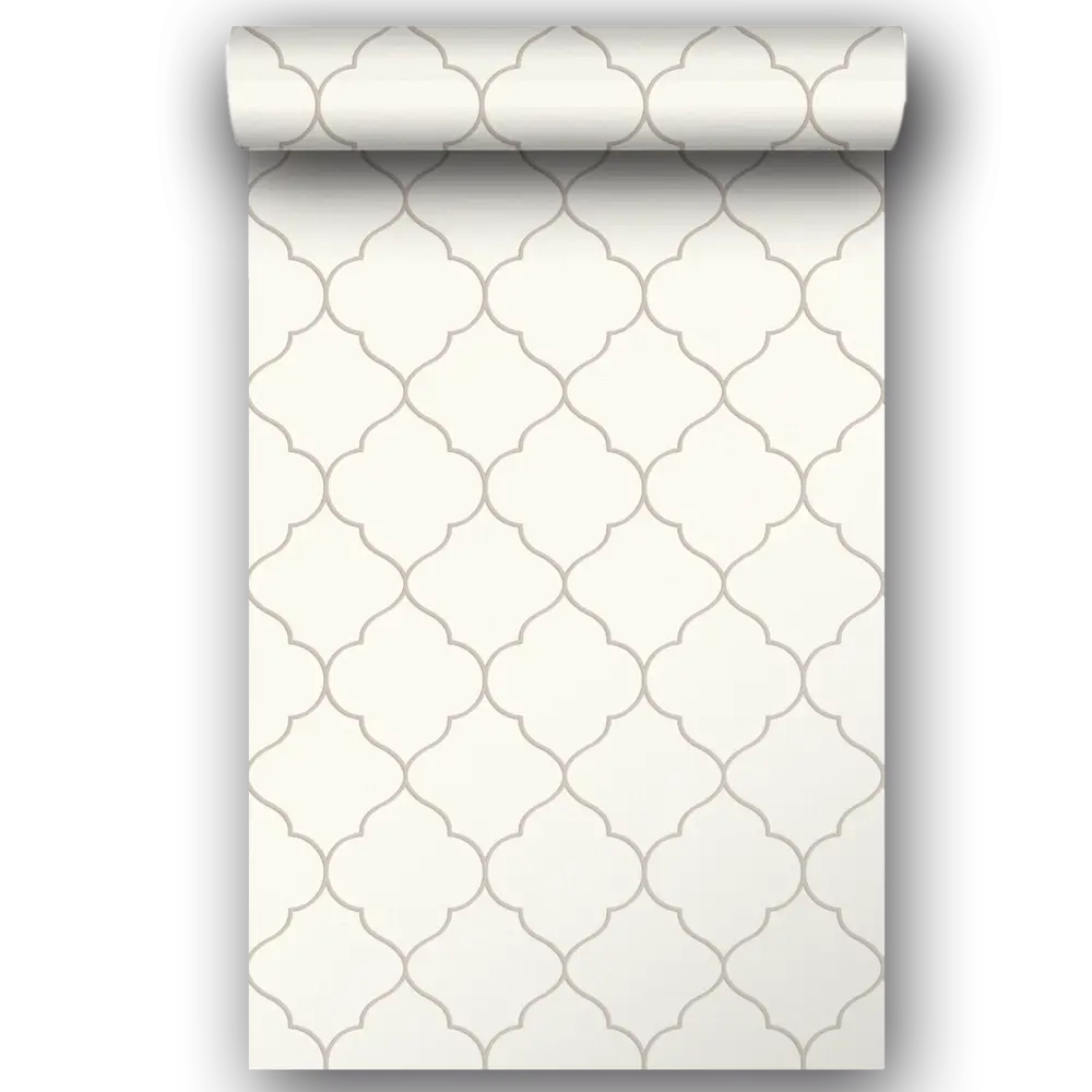 Обои флизелиновые Inspire Bastien бежевые 1.06 м Cream 5 STLM-2109889 - Вид №2