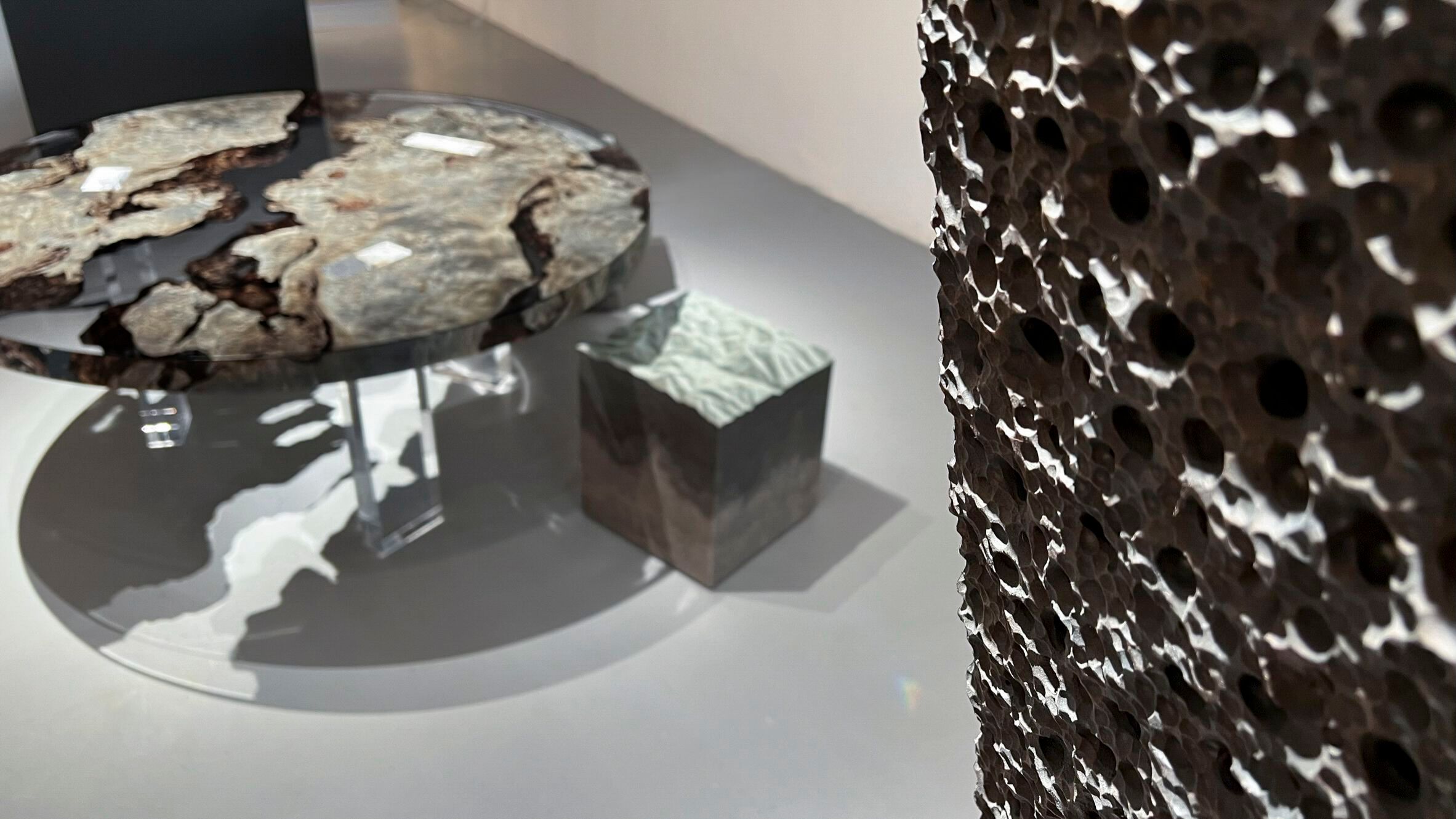 Табурет с бархатной подкладкой alcarol Geomorphic 2023 ARCH-00093189 - Вид №13