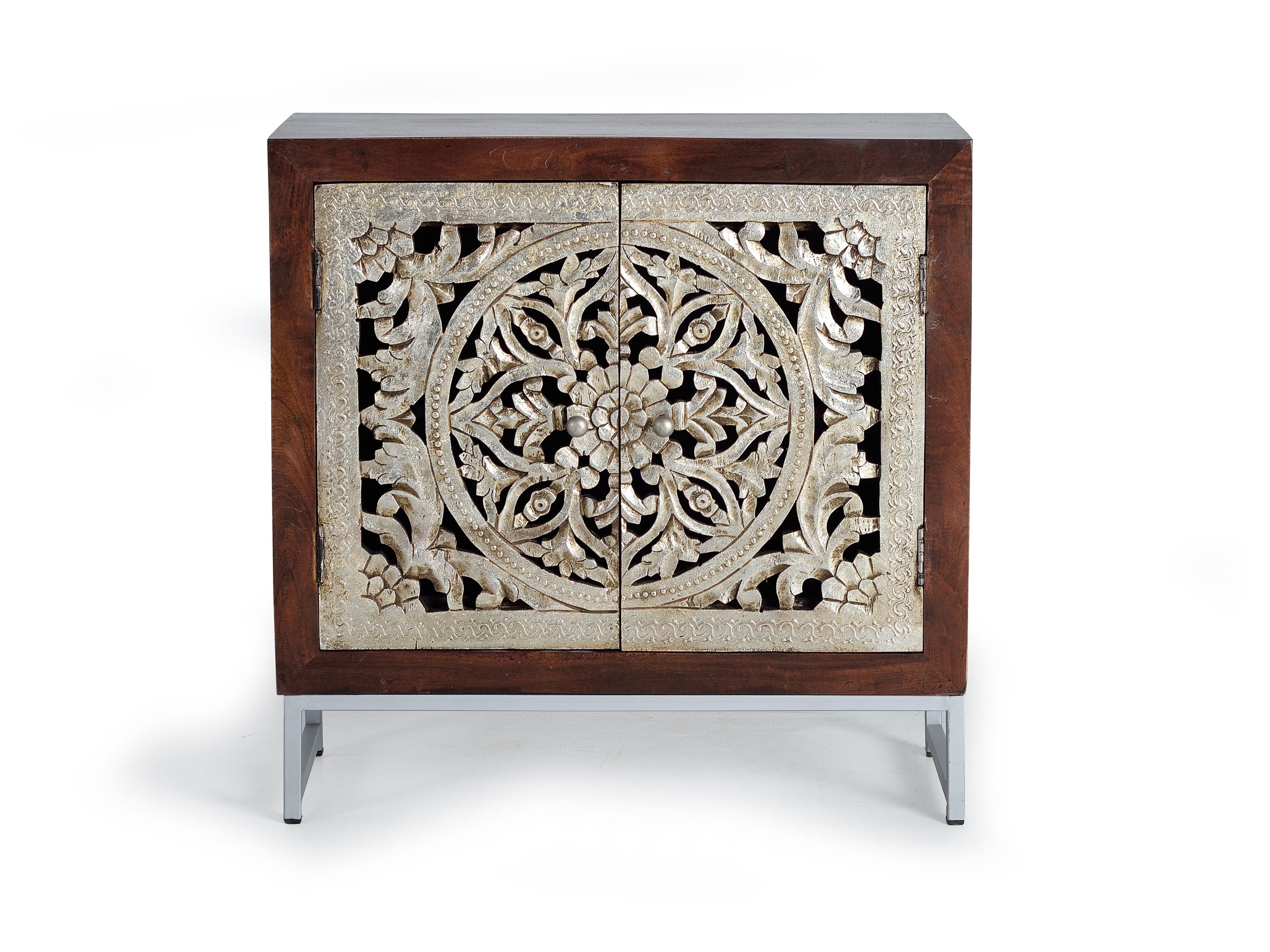 Шкаф с золотым листом с распашными дверями Giner y Colomer 1264 ARCH-00033307