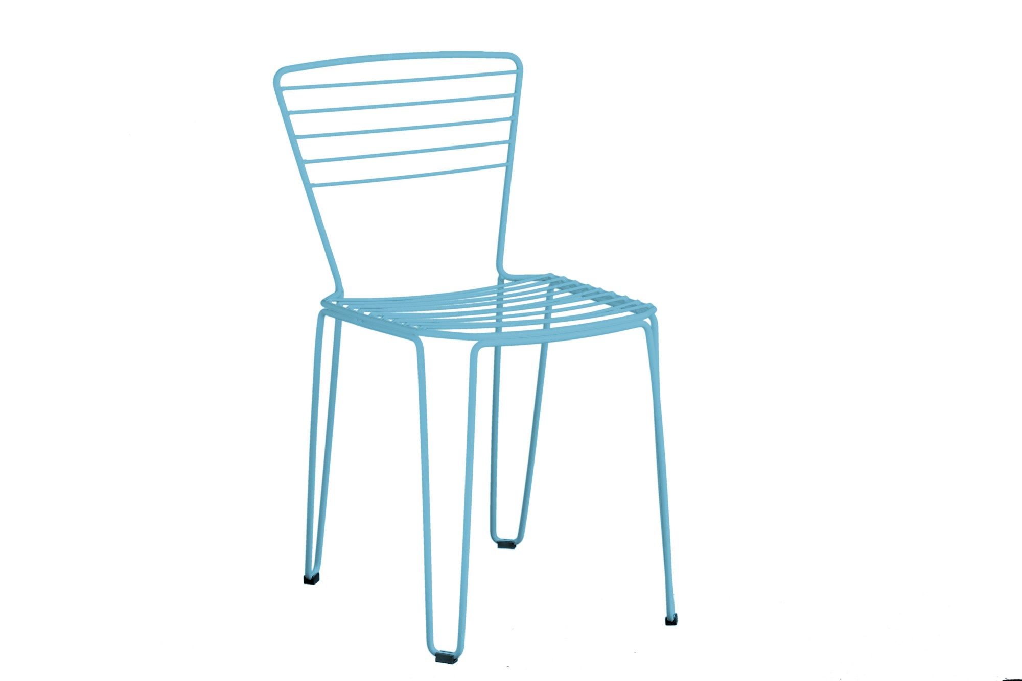 Садовый стул из оцинкованной стали iSimar Menorca ARCH-00084593 - Вид №3