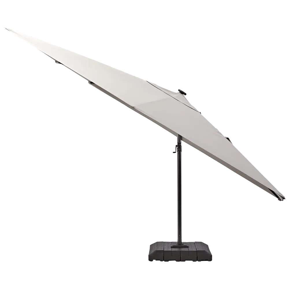 Зонт садовый Naterial Sonora 2.8х3.9 м бежевый с подставкой STLM-2005796 - Вид №6