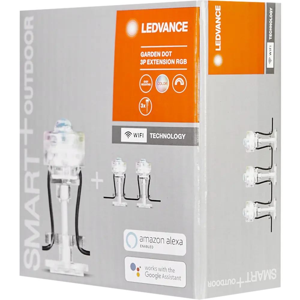 Садовый светильник ночник 3PEXT RGB 0.7 Вт 110 Лм IP65 LEDVANCE STLM-2162314 - Вид №9