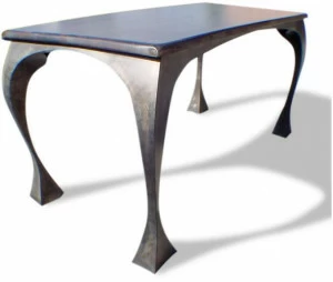 ICI ET LÀ Дизайнерский прямоугольный стол из стали Handmade metal furniture by ici et là Stbr01