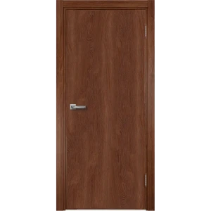 Дверь межкомнатная глухая без замка и петель в комплекте Стандарт 90x200 см финиш-бумага цвет коричневый