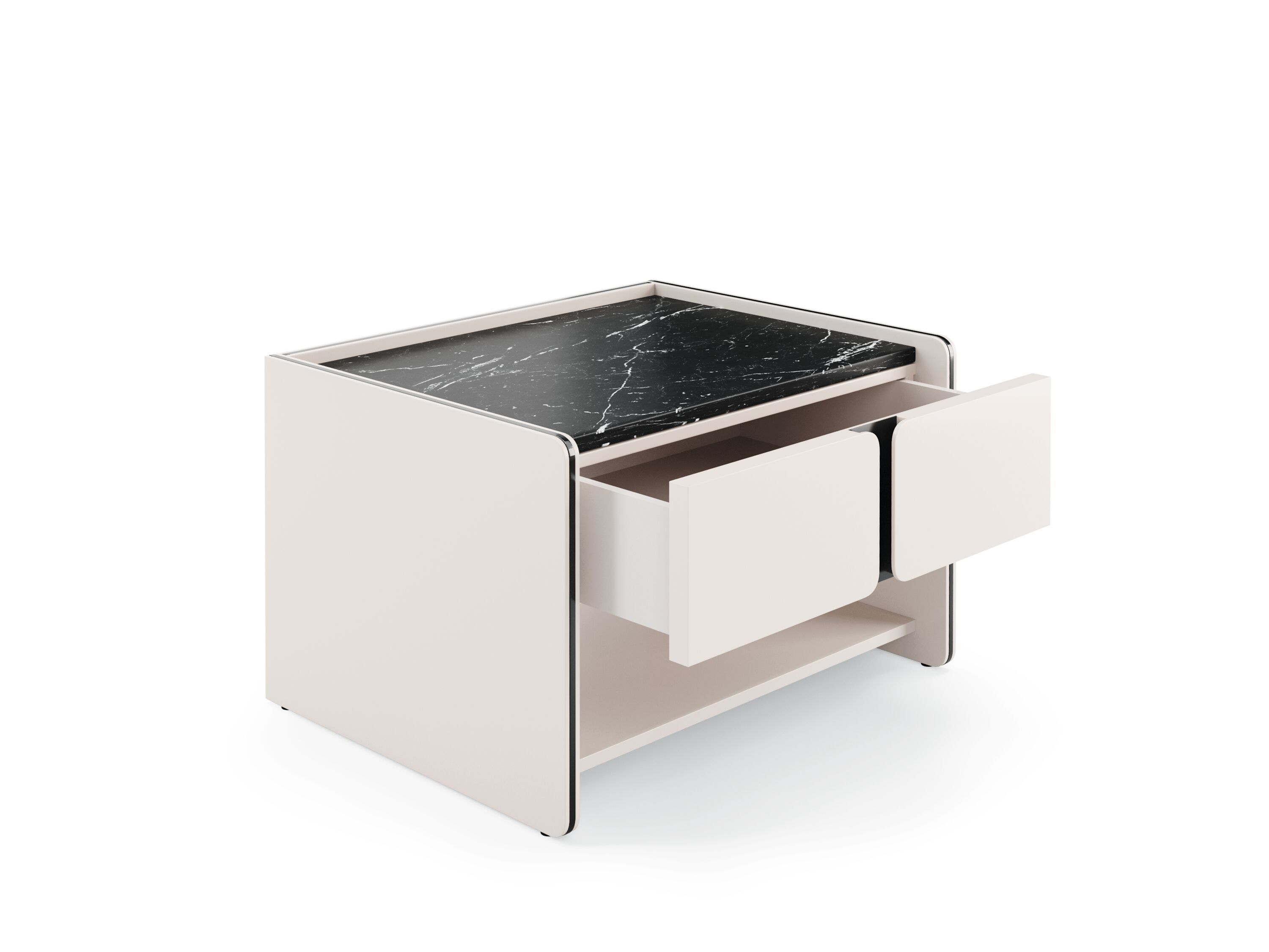 Деревянная тумбочка с ящиками PRADDY Natur ARCH-00018136 - Вид №1