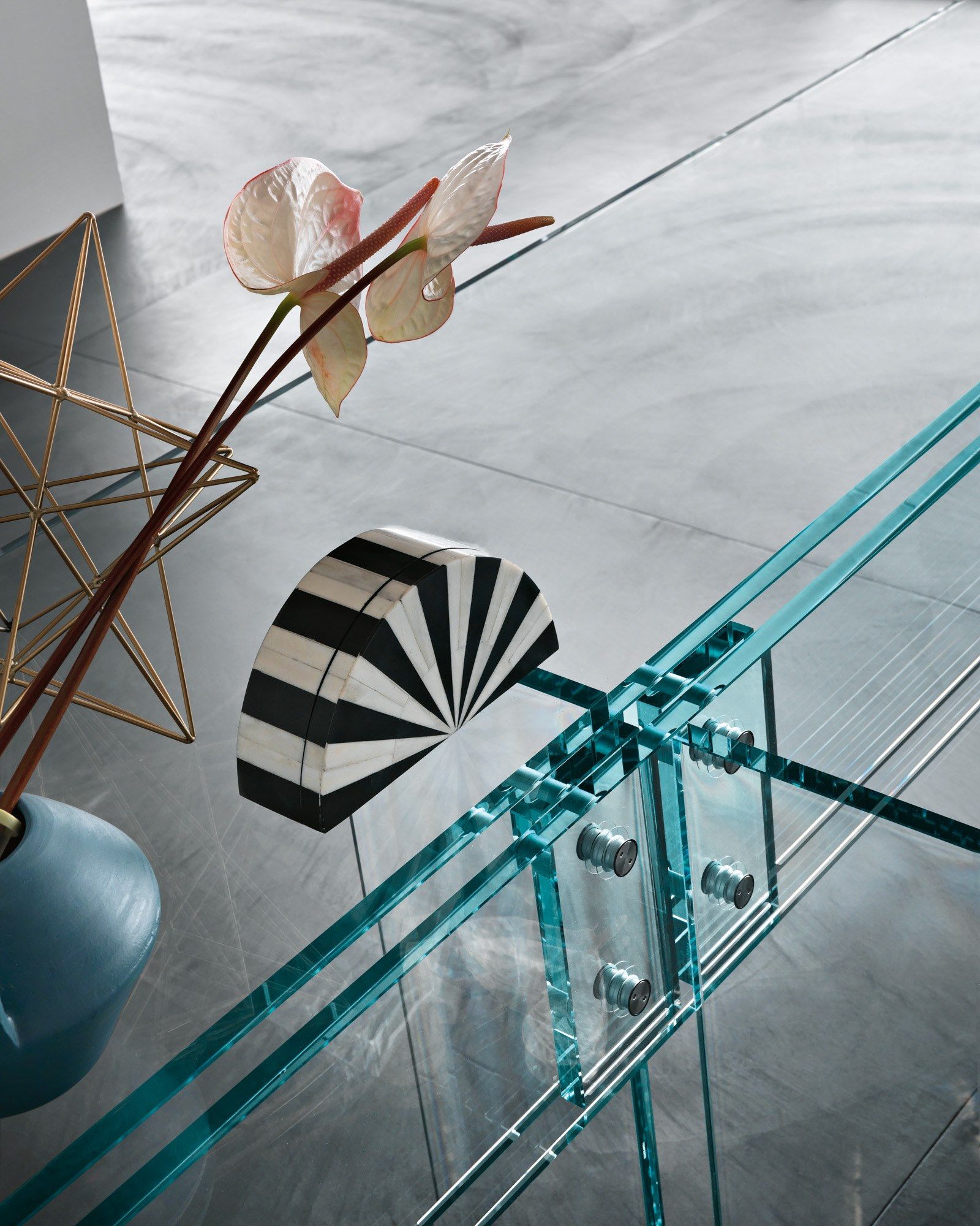 Прямоугольный стеклянный стол FIAM ITALIA LLT ARCH-00115053 - Вид №8