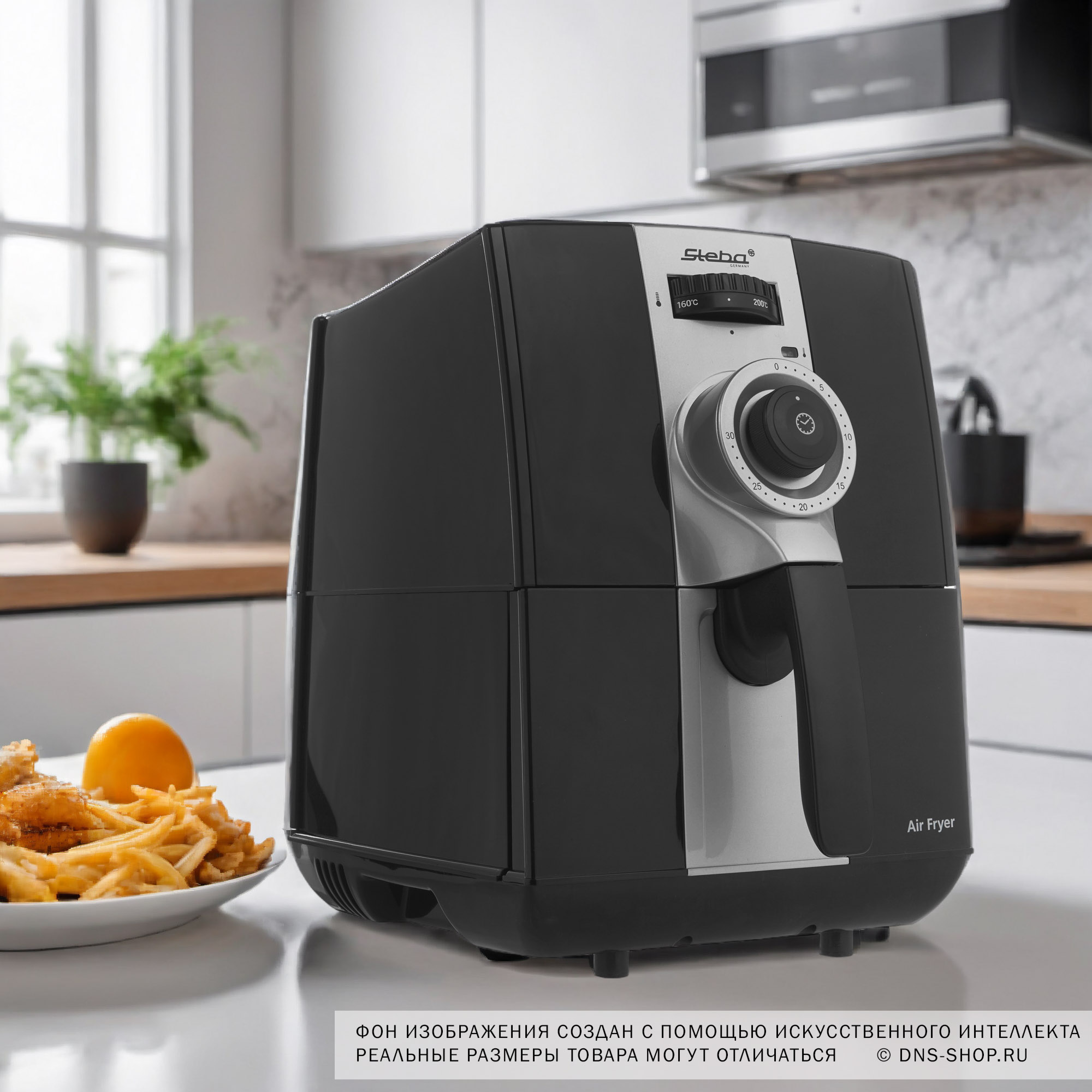 8159740 Аэрогриль Steba HF 900 черный STDN-0062876 - Вид №7