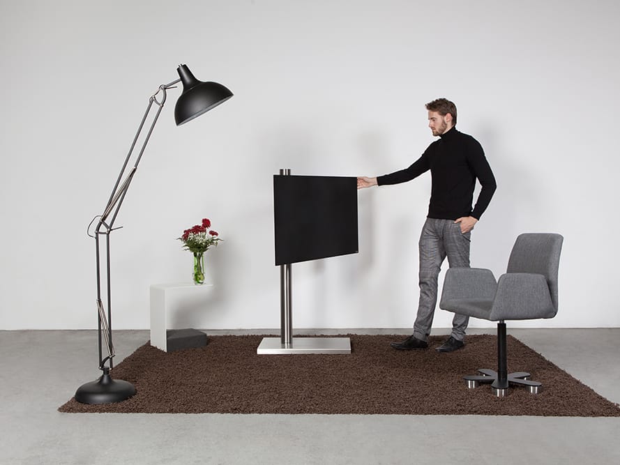 Напольная вращающаяся подставка для монитора / телевизора Wissmann raumobjekte COLUMN ART118-ES ARCH-00118132 - Вид №2