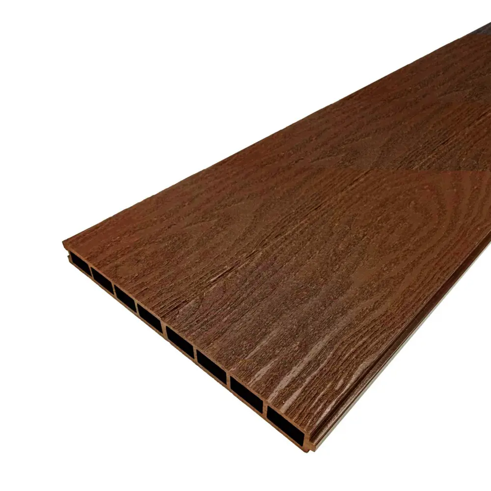 Holzhof Доска заборная из ДПК 25x285x3000 мм коричневая 89357798 STLM-1574460