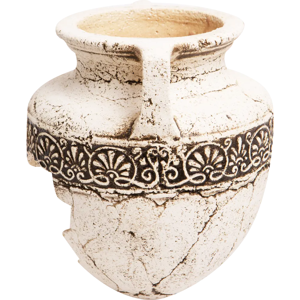 Амфора Коринф малая 23x23x29 см v6 л шамотная глина бежевый 82108074 STLM-2112660 Santreyd - Вид №2