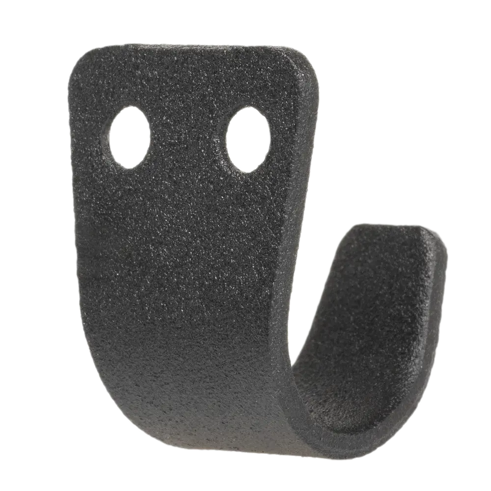 Вешалка настенная №1 1 крючок цвет черный VILPLAST STLM-2024828 - Вид №2