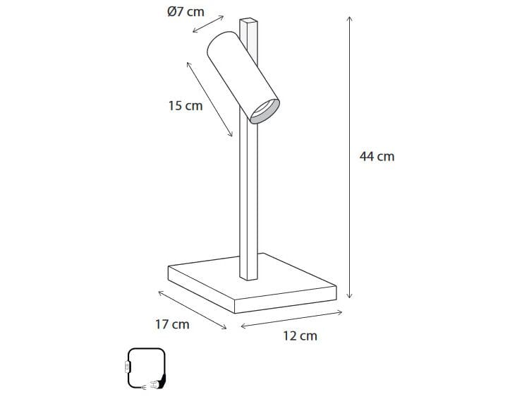 Регулируемая латунная настольная лампа Authentage Lighting Tubelum ARCH-00101886 - Вид №2