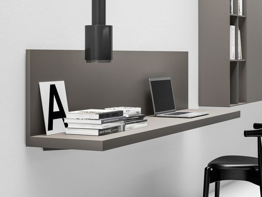 Деревянный подвесной письменный стол для ПК Caccaro Poly ARCH-00027024