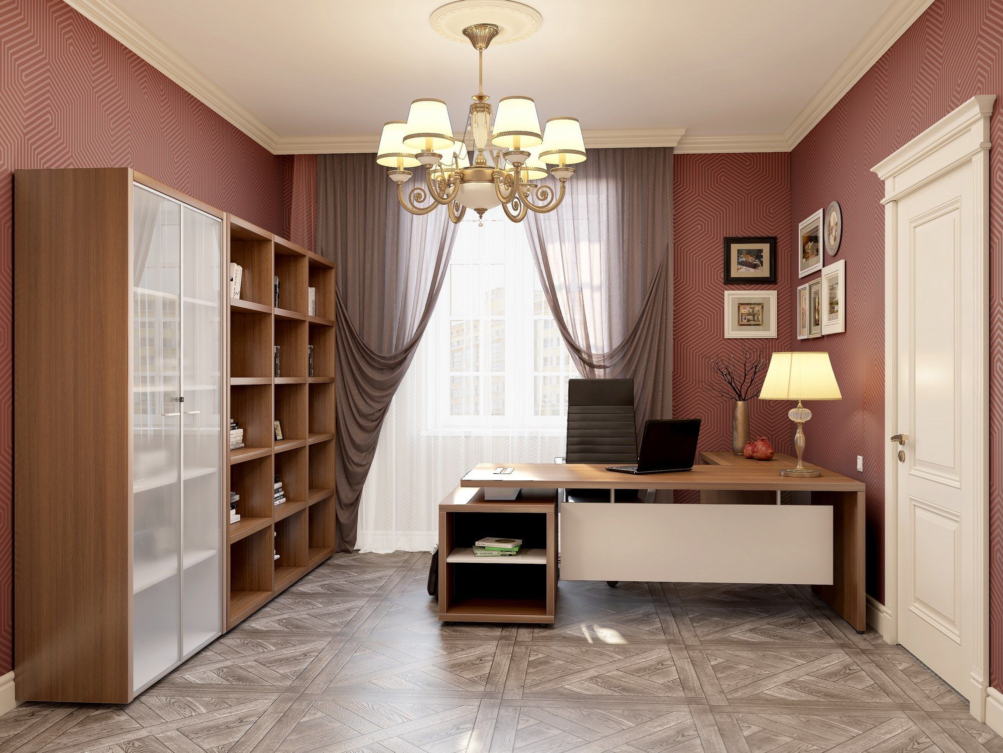 Деревянный стол с ящиками CUF Milano ARCH-00002785 - Вид №2