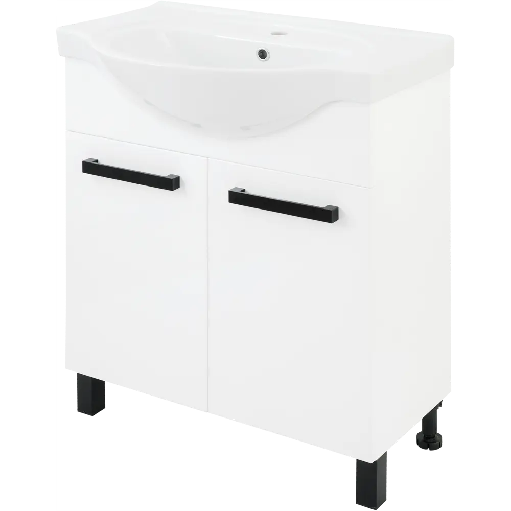 Тумба Santreyd «Софи» для раковины 70 см белая глянцевая 83685222 STLM-0043459 - Вид №1