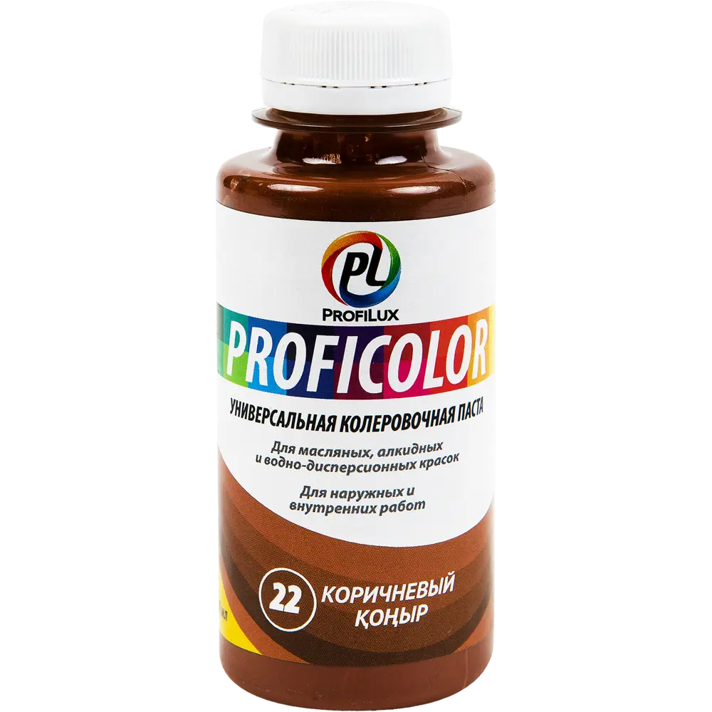 Колеровочная паста Profilux №22 100 гр цвет коричневый STLM-2122301