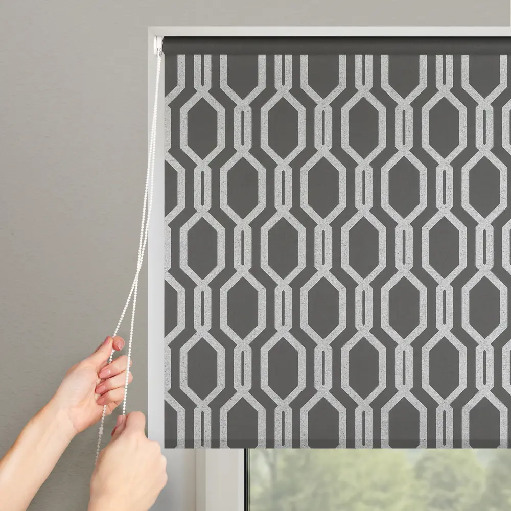 Штора рулонная Imperial 140x175 см серая PRAKTO STLM-2128269 - Вид №5