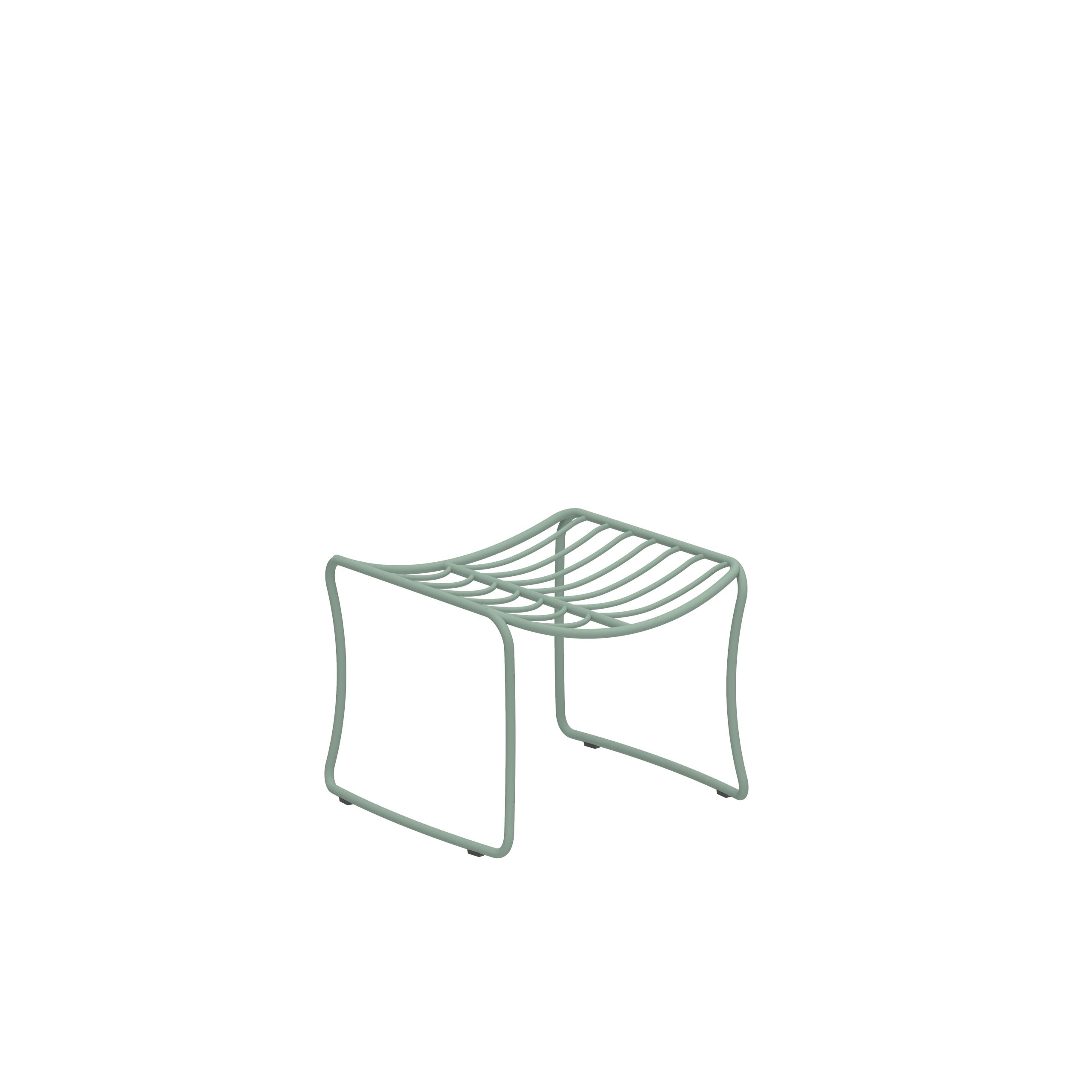 Квадратная подставка для ног из нержавеющей стали Royal Botania Folia ARCH-00100119 - Вид №5