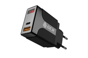 16474310 Сетевое зарядное устройство на 2 USB порта QC 3.0 + PD 3.0 черный VIV52I891 GCR