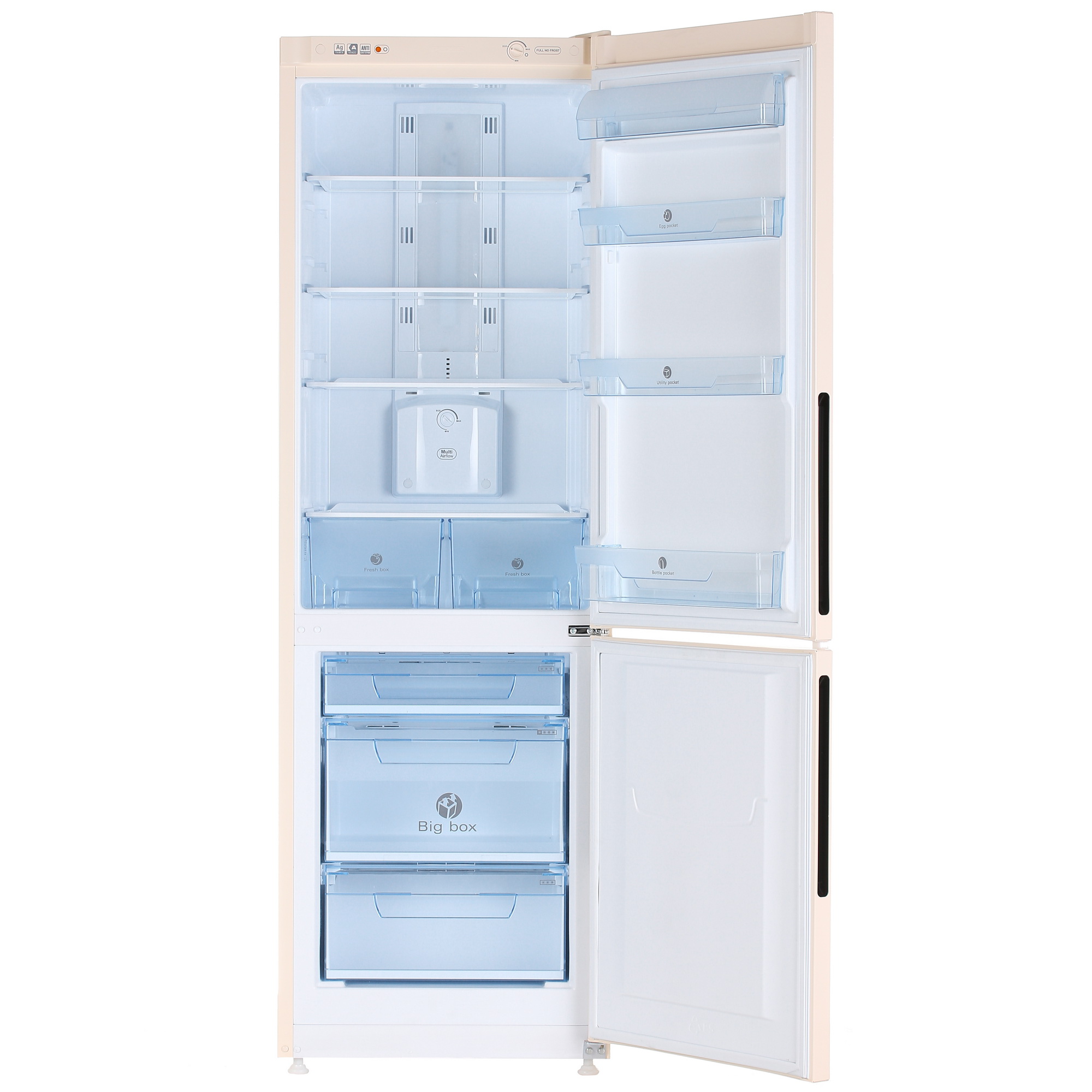 8140598 Холодильник с морозильником   Pozis RK-FNF-170BG бежевый STDN-0002985 - Вид №1