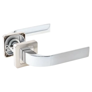 Дверная ручка на розетке Armex H-22104-A без запирания цвет никель