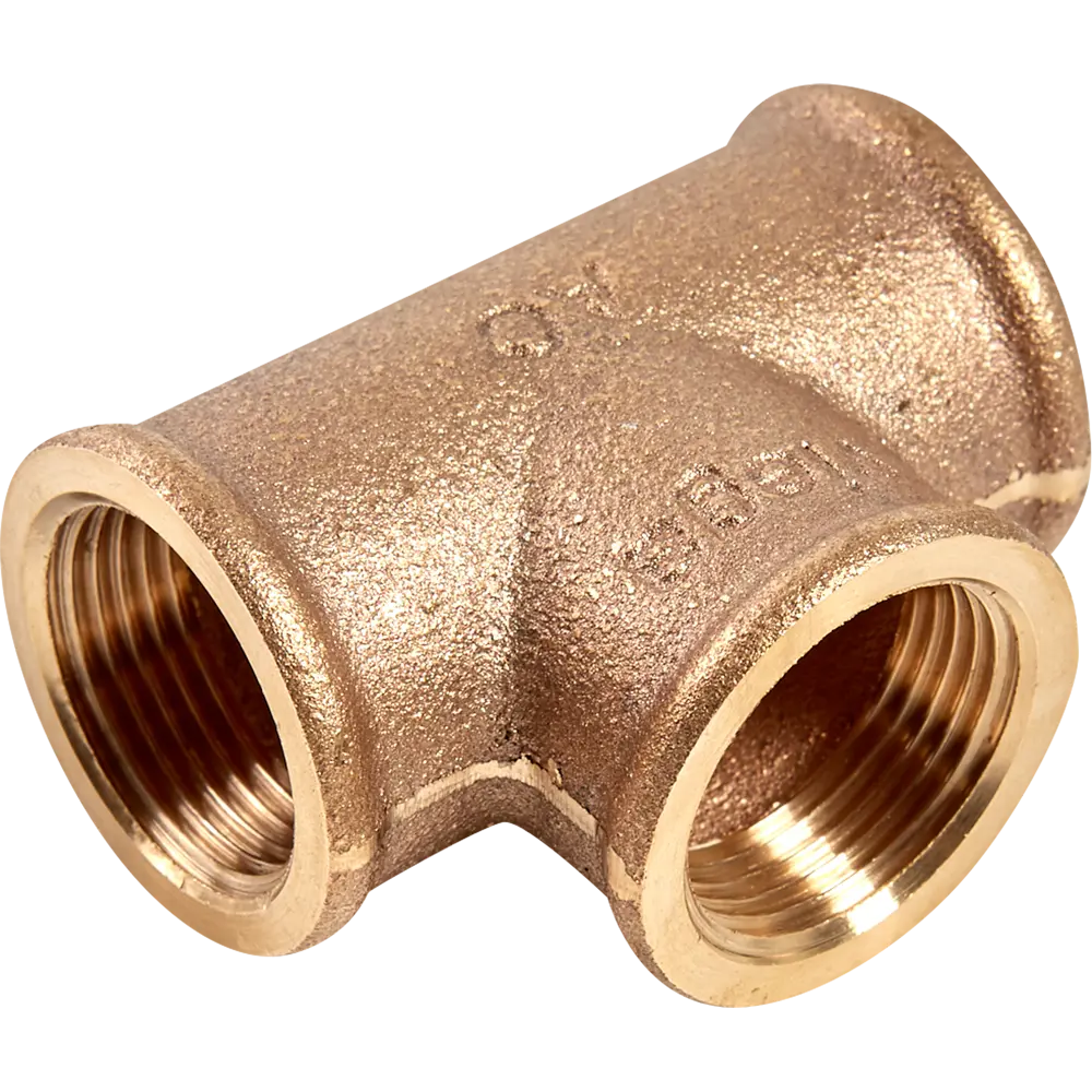Тройник Viega 264246, внутренняя резьба, 3/4", бронза 264246 STLM-2045543