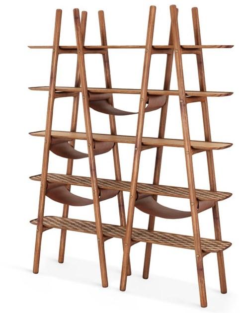 Wood Tailors Club Самонесущая открытая полка из ореха sun-id-1396887 - Вид №2