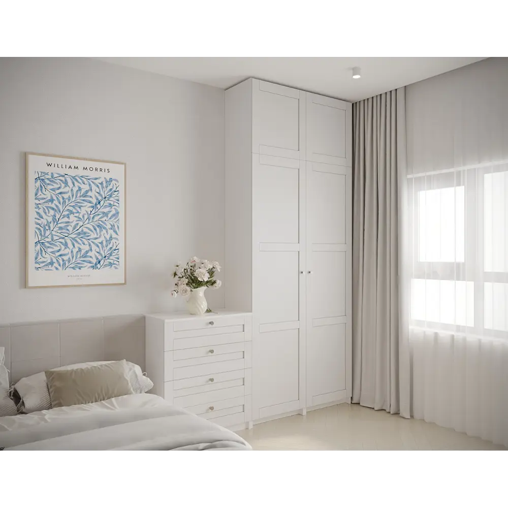 Дверь Лион Реймс 39.6x50.8x1.6 см ДСП цвет белый 89451582 STLM-2120124 Santreyd - Вид №8
